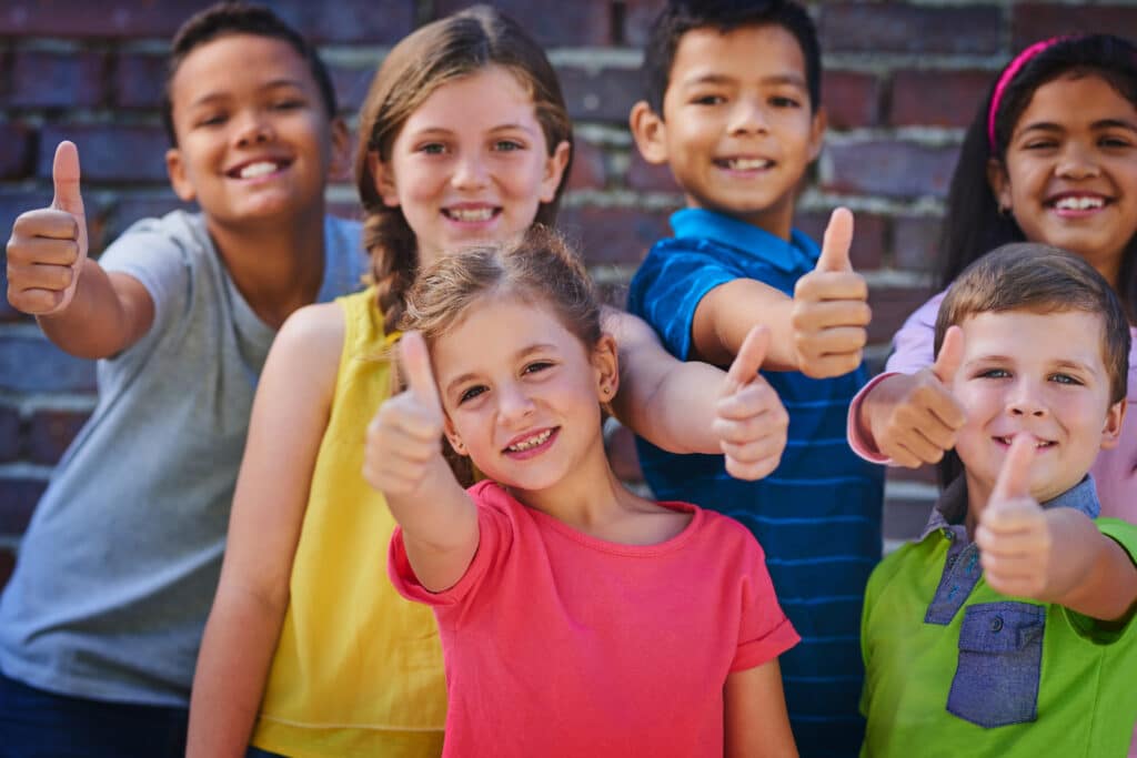 Thumbs up to another great year at school.